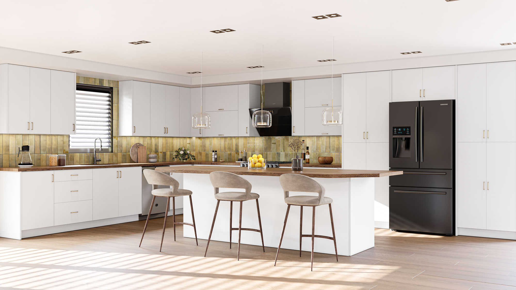 Venetian White Matte