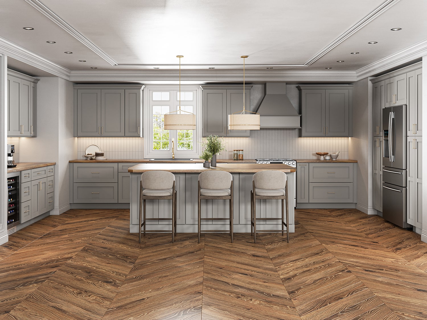 Kingston Pearl Grey Shaker