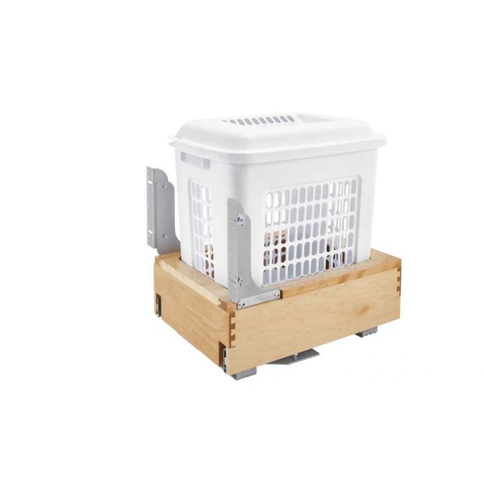 Wood Bottom Mount Hamper