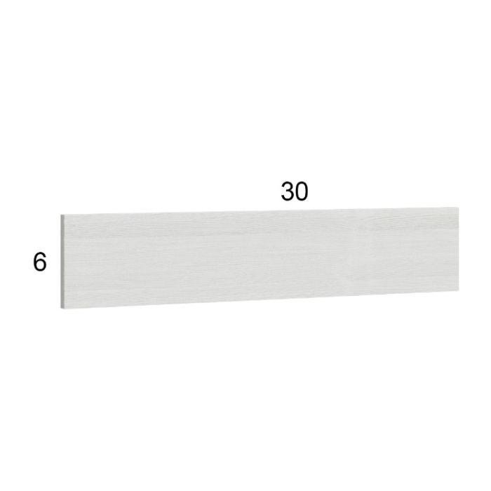 Euro White Grain 30x6 Appliance Filler Kit