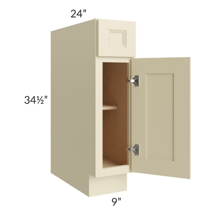 Casselton Ivory 9" Base Cabinet