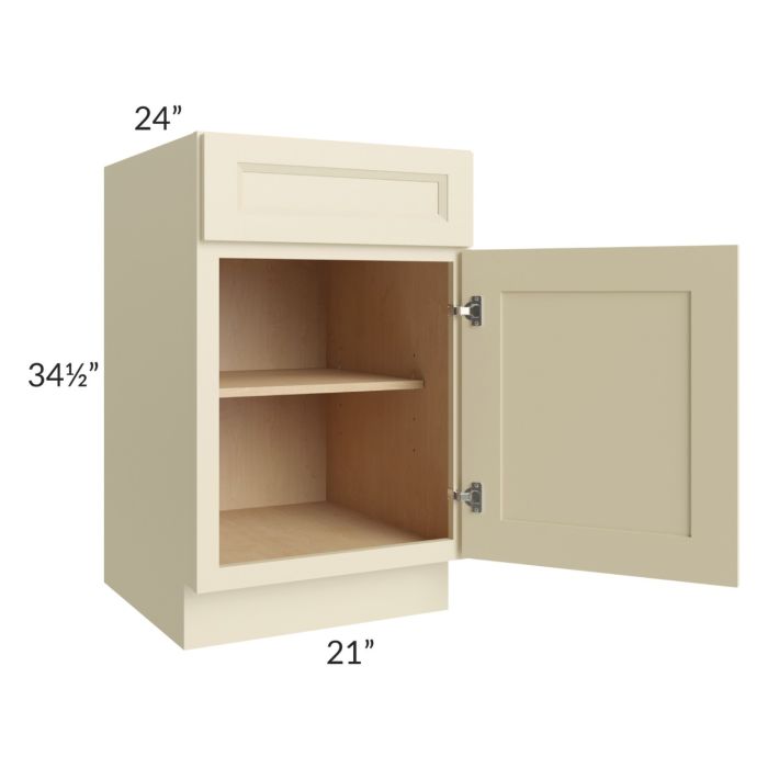 Casselton Ivory 21" Base Cabinet