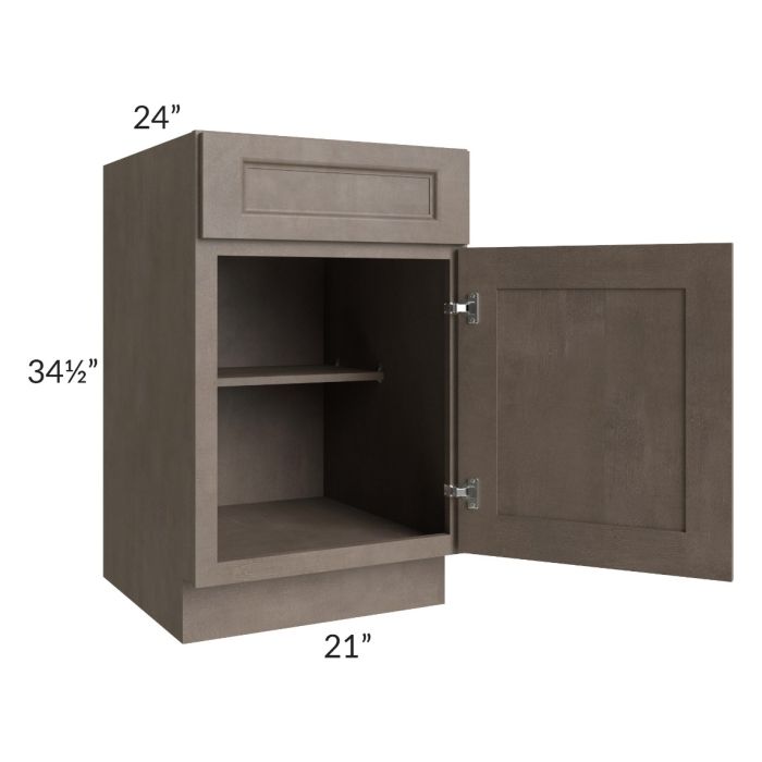 Providence Natural Grey 21" Base Cabinet 