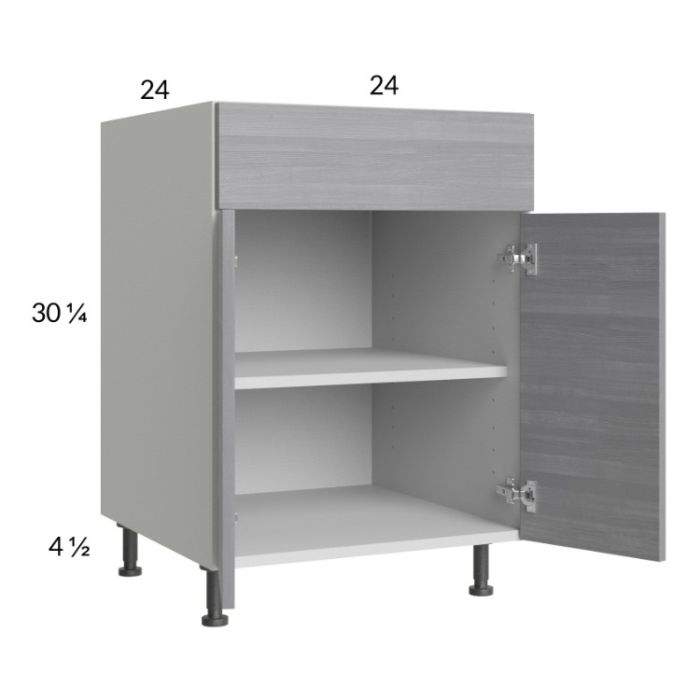 Euro Grey 24" Base Cabinet