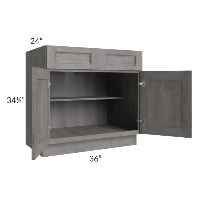 Providence Slate Grey 36" Base Cabinet 