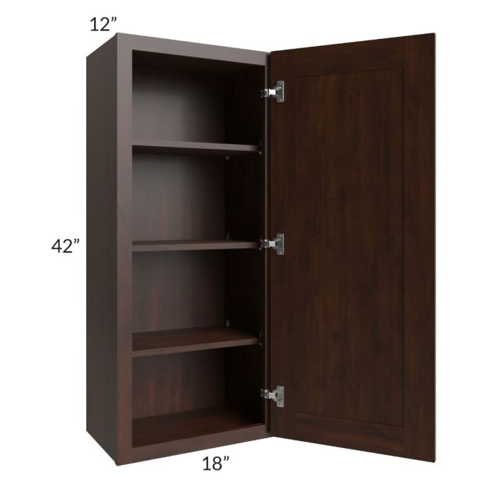 Biscotti Caf?? Glazed 18x42 Wall Cabinet