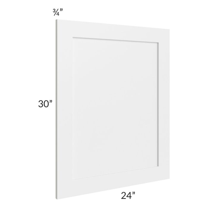 Brighton White Shaker 24x30 Base Decorative Door