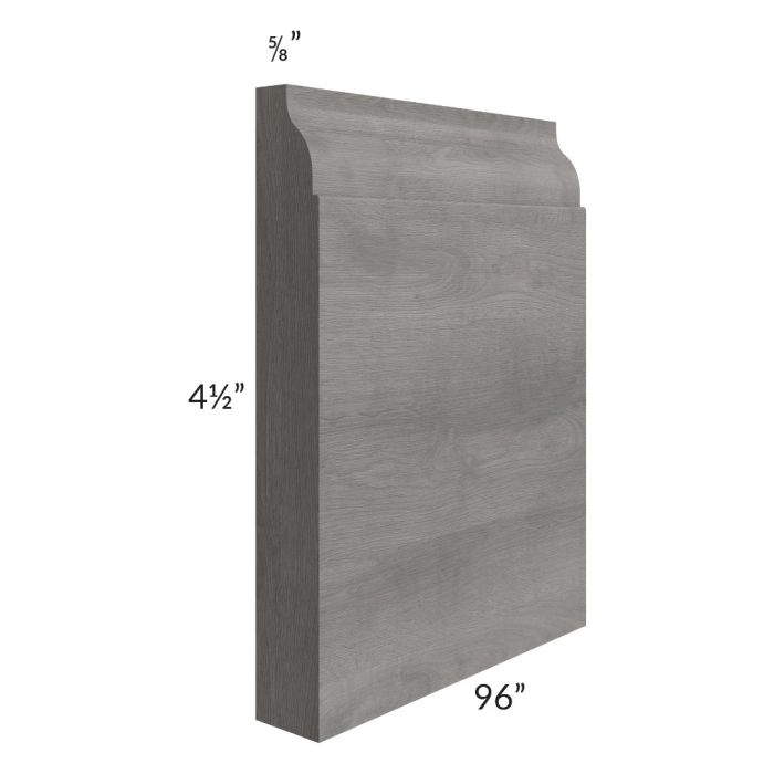 Providence Slate Grey 96" Base Board Molding 