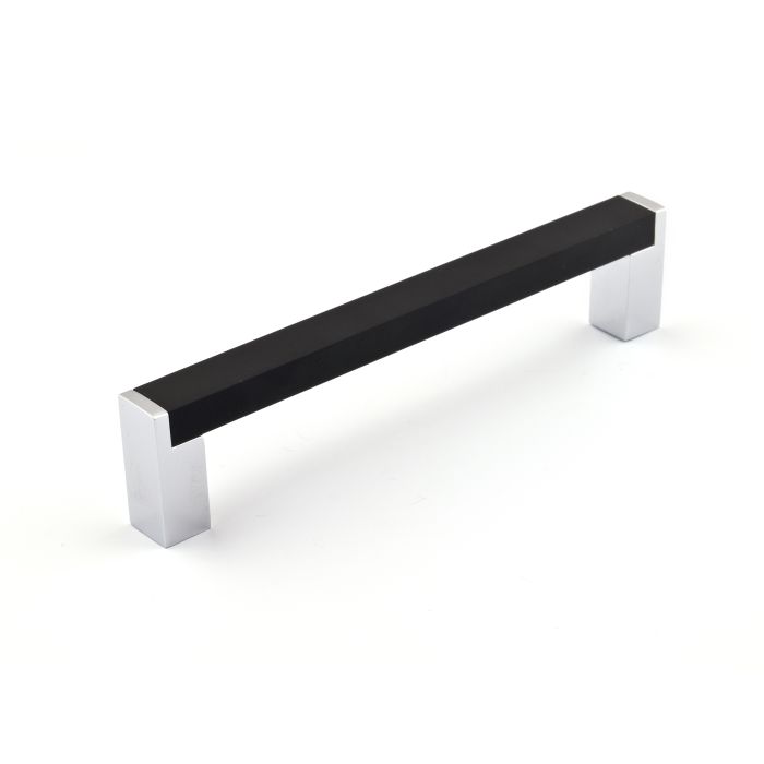 Expression Collection By Richelieu - 6.81" Center to Center in Black & Chrome