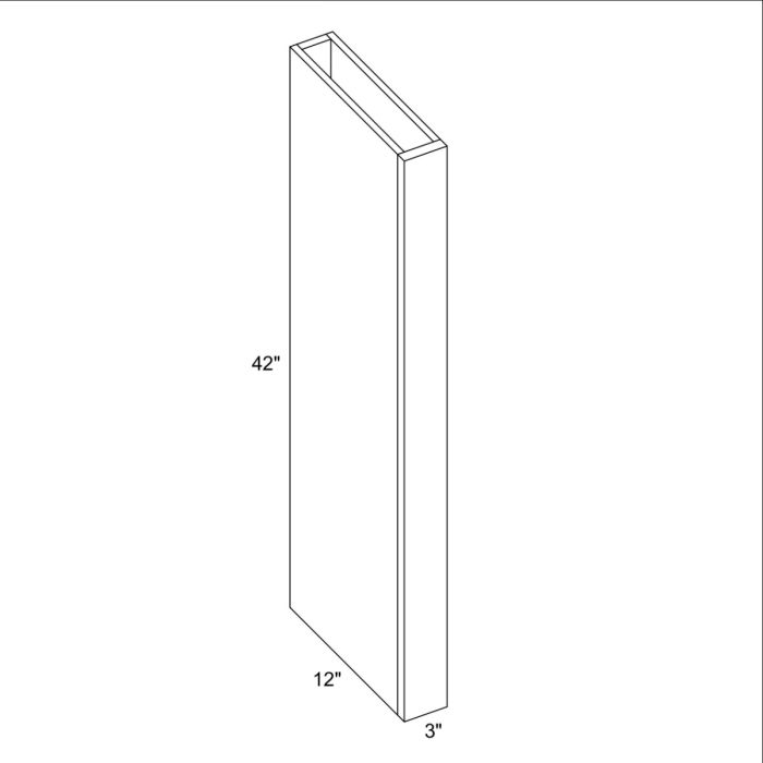 Salem 3x42 Wall Column (12" depth)