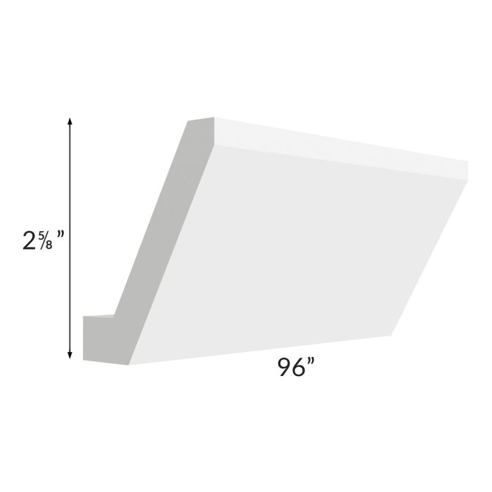 Alpine White Shaker 96" Crown Molding