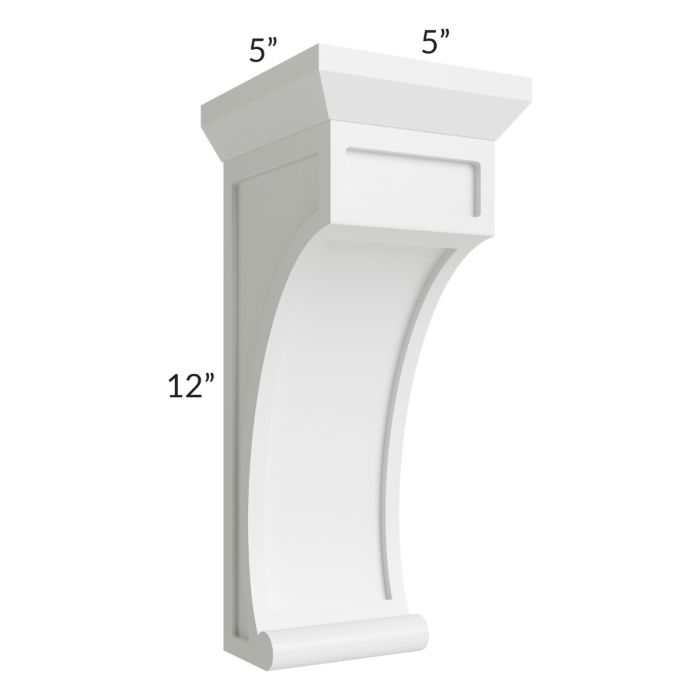 Charlotte White Large Decorative Corbel