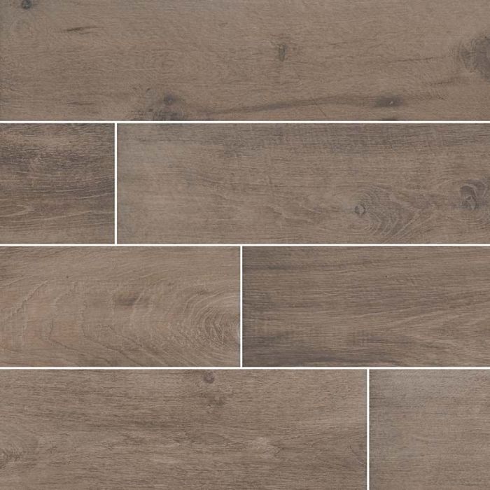 Cottage Brown Porcelain Wood Tile
