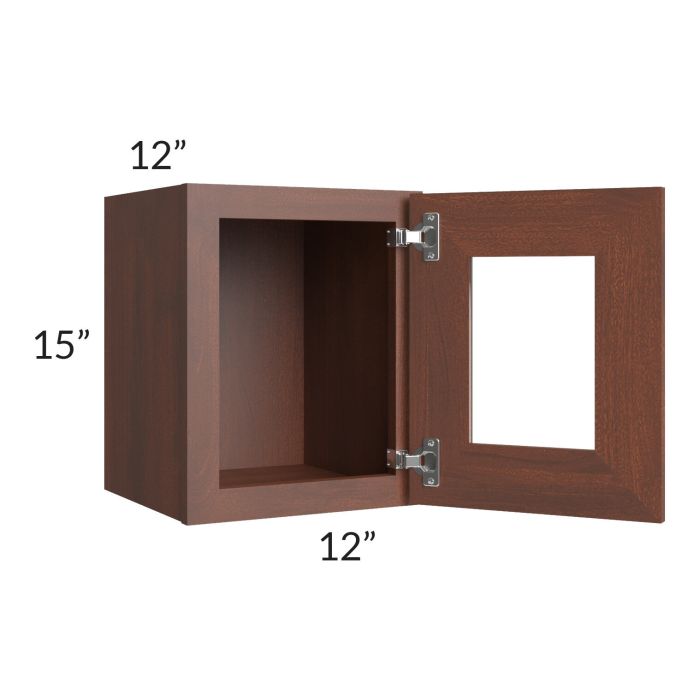 Cambridge Saddle Glaze 12x15 Decorative Wall Cabinet
