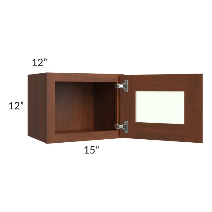 Cambridge Saddle Glaze 15x12 Decorative Wall Cabinet