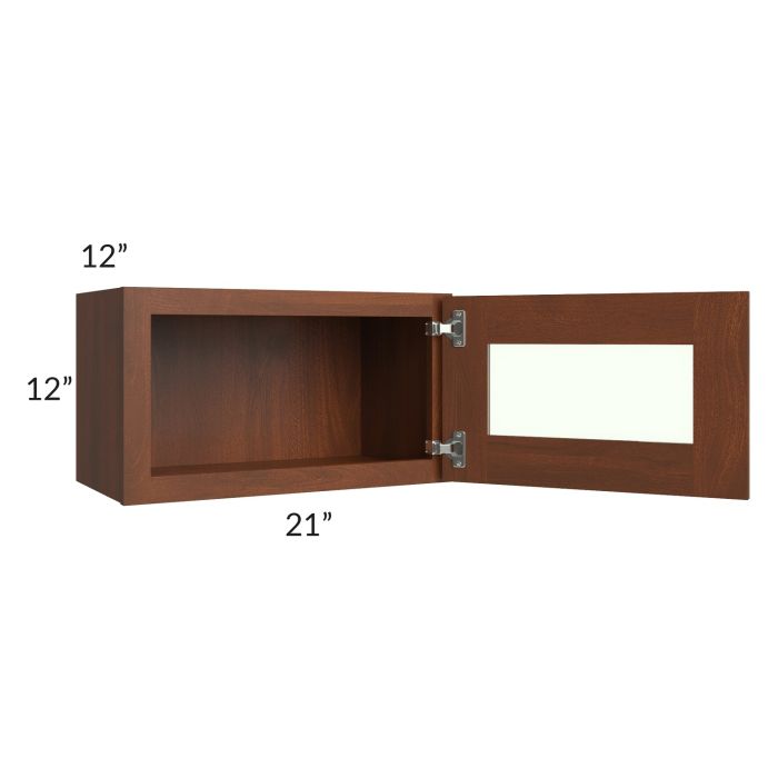 Cambridge Saddle Glaze 21x12 Decorative Wall Cabinet