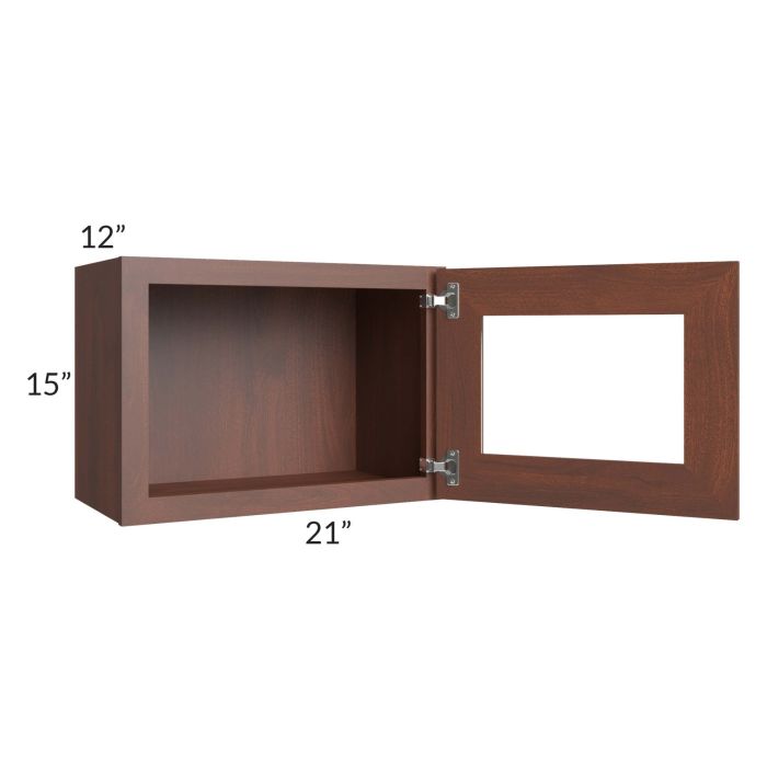 Cambridge Saddle Glaze 21x15 Decorative Wall Cabinet