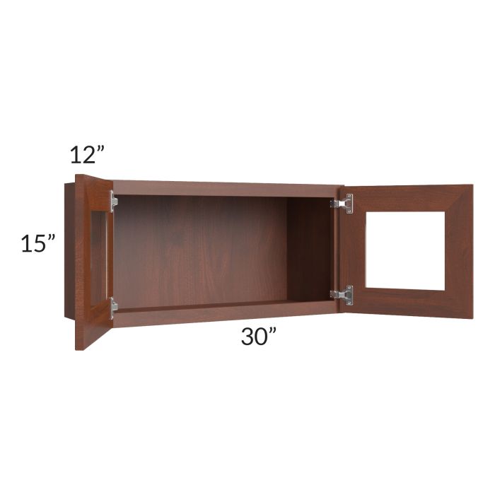 Cambridge Saddle Glaze 30x15 Decorative Wall Cabinet