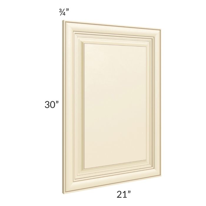 Phoenix Cream Glaze Vanity Base Decorative Panel