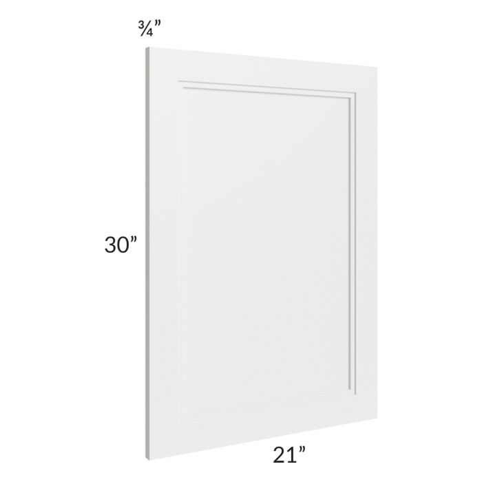 Charlotte White Vanity Base Decorative Panel