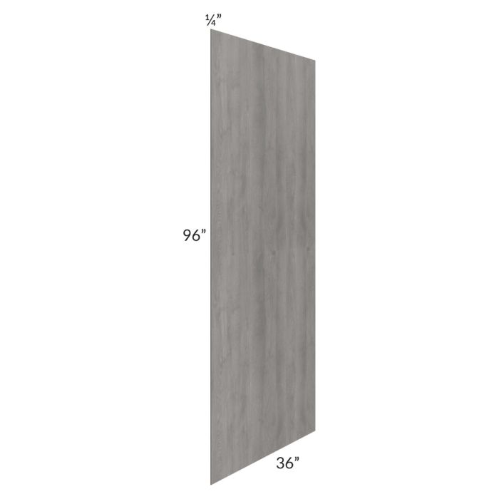 Providence Slate Grey 36x96 Finished Back Panel