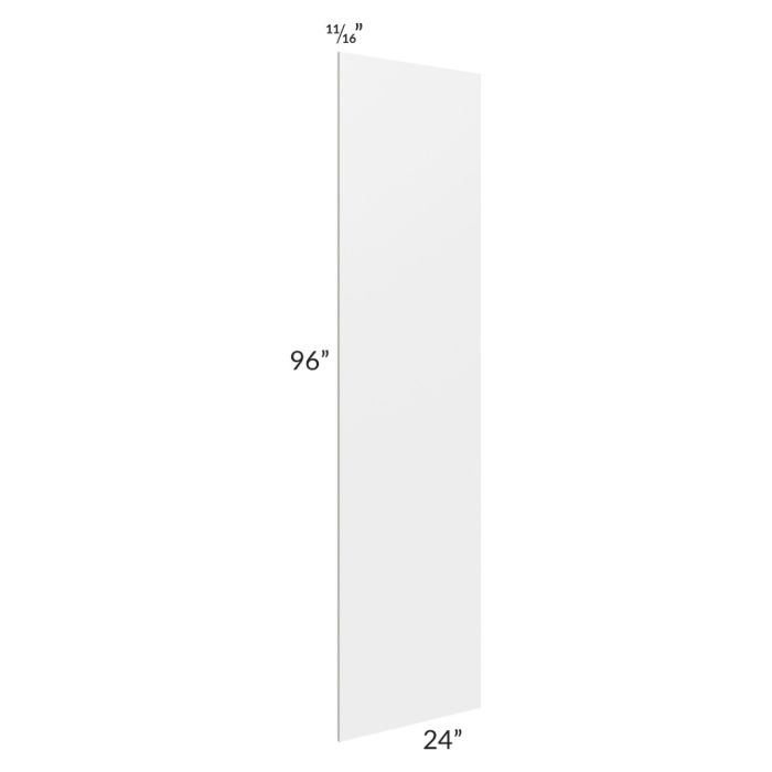 Brighton White Shaker 24x96x3/4 Finished Panel