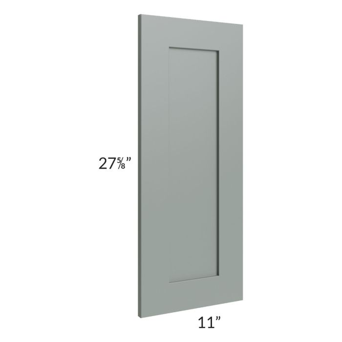 Woodland Green Shaker 24" 2-Drawer Base Cabinet