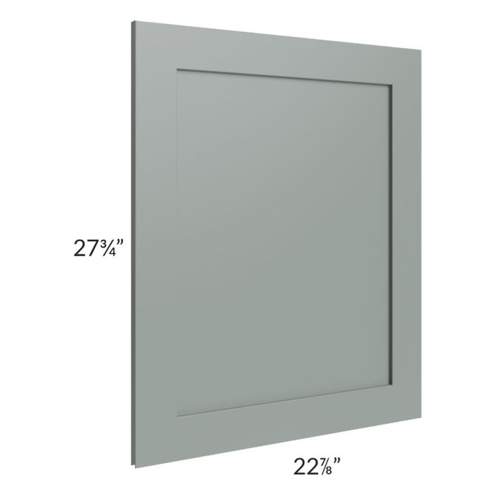 Woodland Green Shaker 24" 2-Drawer Base Cabinet