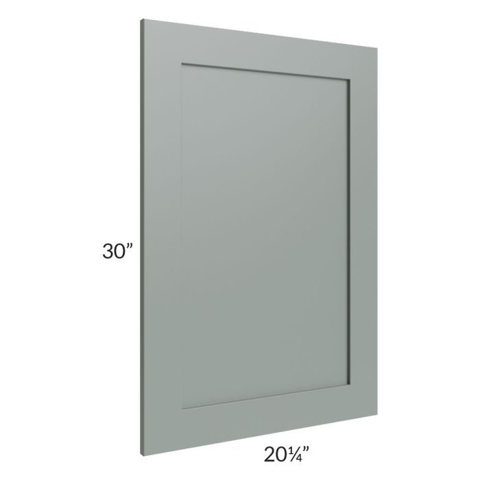 Woodland Green Shaker 24" 2-Drawer Base Cabinet