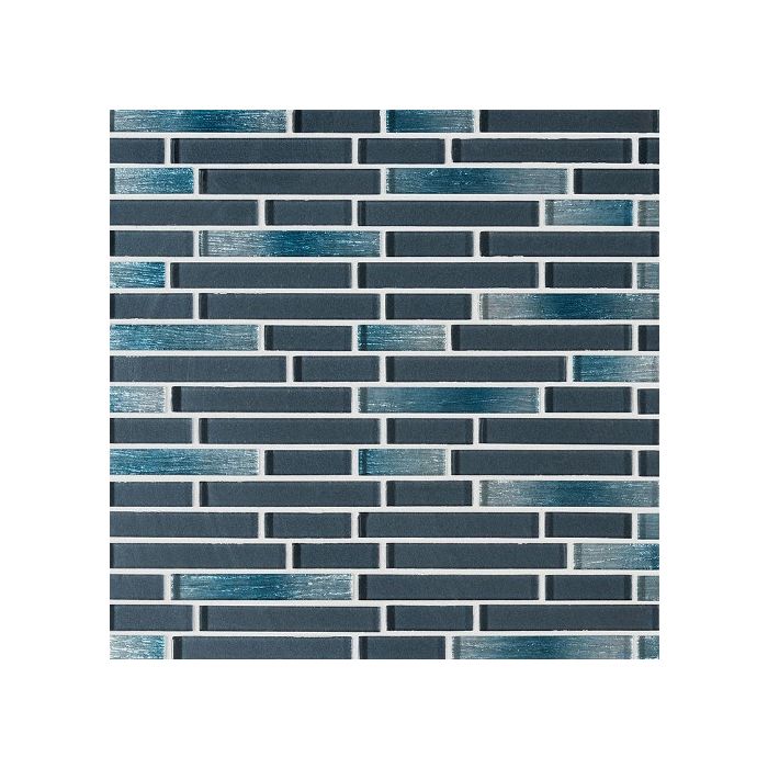 Harbor Celeste Interlocking 6mm Mosaic Tile Sample