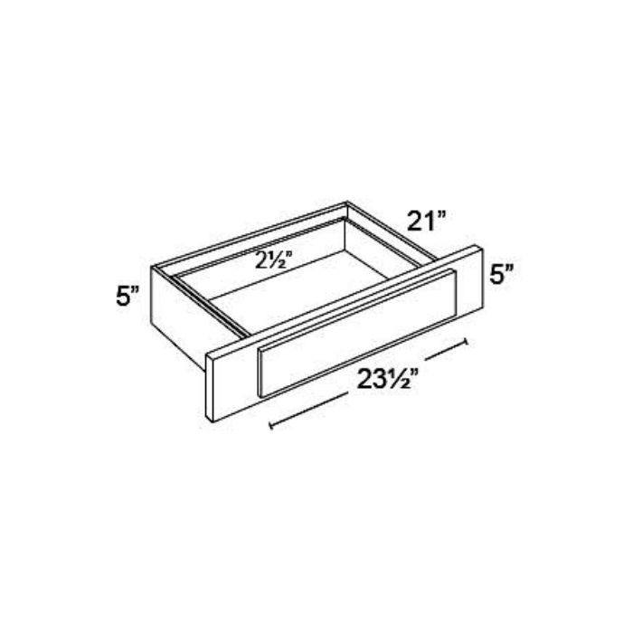 Vienna 30" Vanity Knee Drawer (Trimmable to 24")