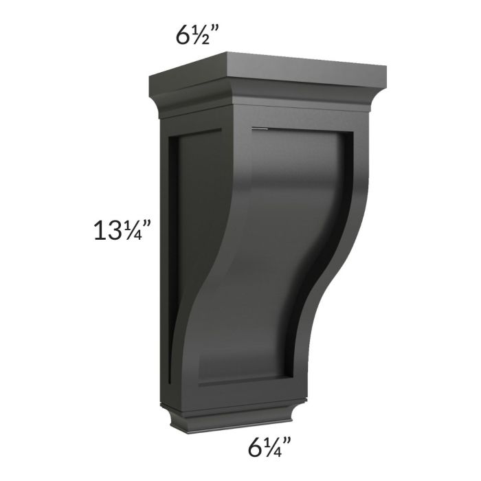 Onyx Black Shaker Large Corbel
