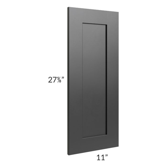 Onyx Black Shaker 12x30 Wall Decorative Panel