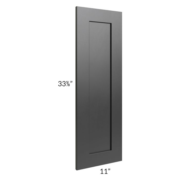 Onyx Black Shaker 12x36 Wall Decorative Panel