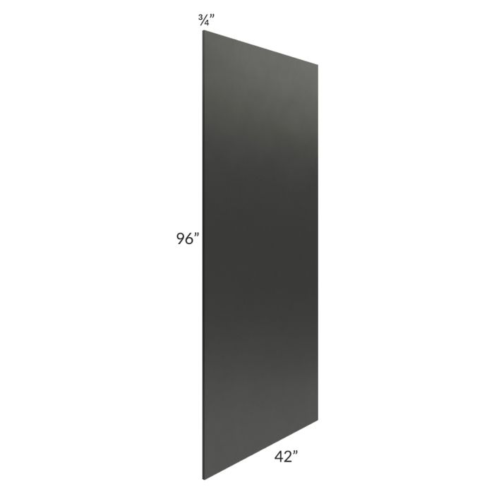 Onyx Black Shaker 42x96 Plywood Edge Banded Panel