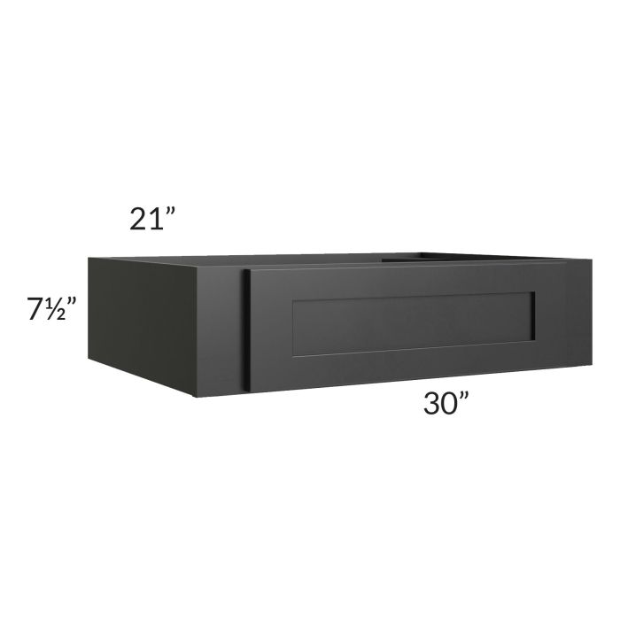Onyx Black Shaker 30" Under Cabinet Drawer