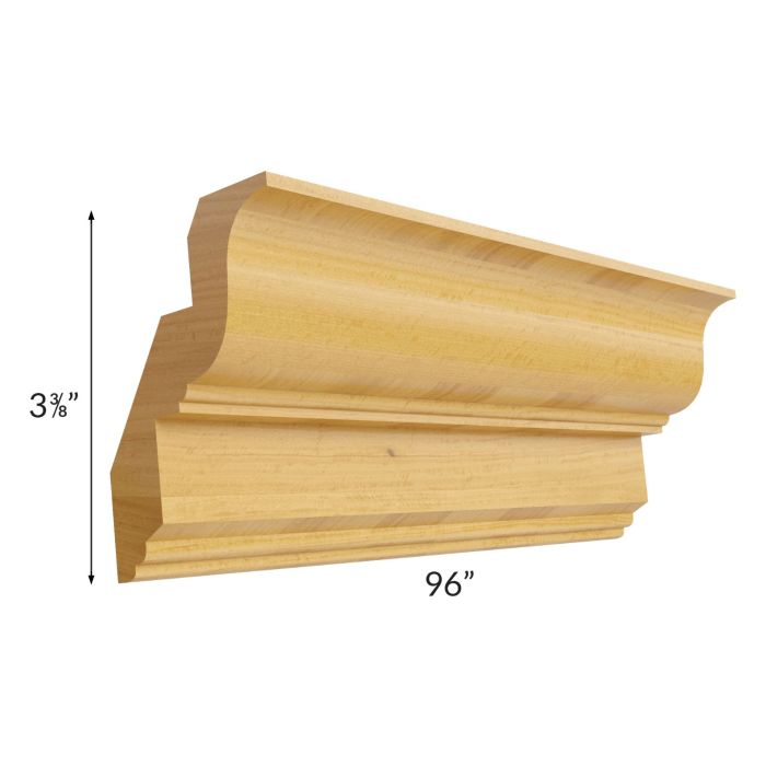 Glazed Praline 8' Crown Molding