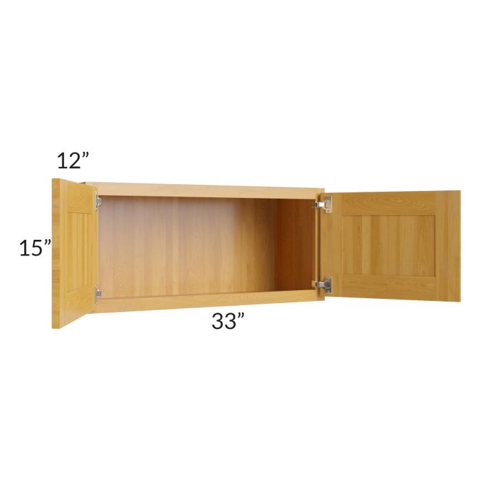 Glazed Praline 33x15 Wall Cabinet