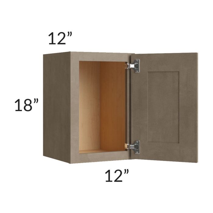 Cobblestone Grey 12x18 Wall Cabinet