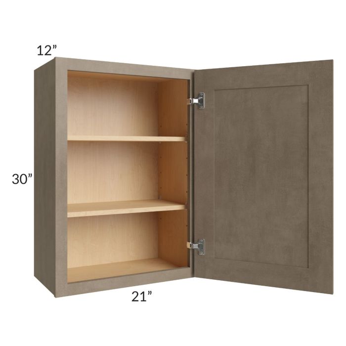 Cobblestone Grey 21 x30 Wall Cabinet