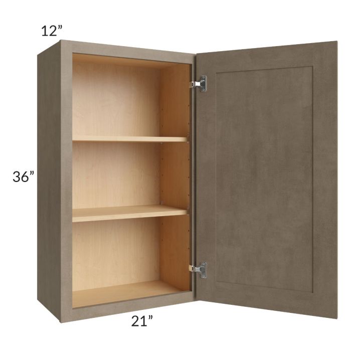 Cobblestone Grey 21 x36 Wall Cabinet