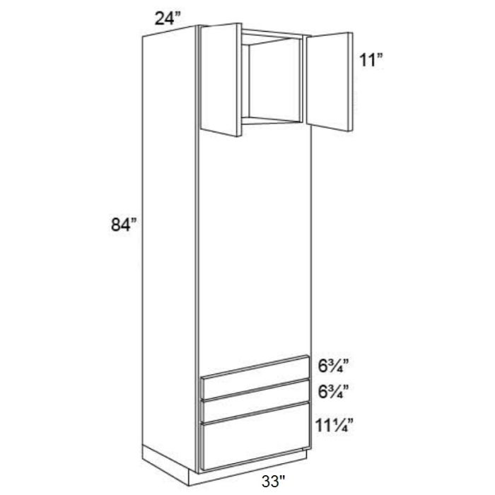 33x84 Oven Cabinet