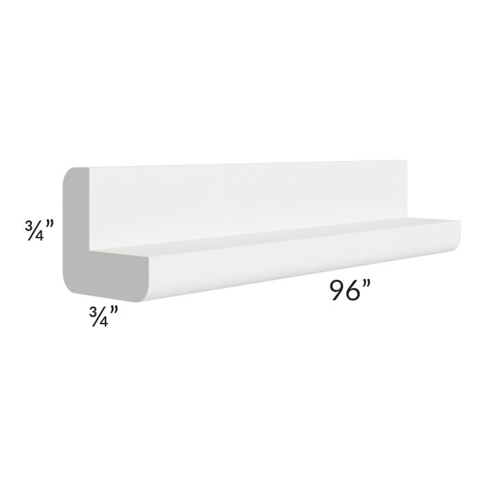 Brighton White Shaker 96" Outside Corner Molding