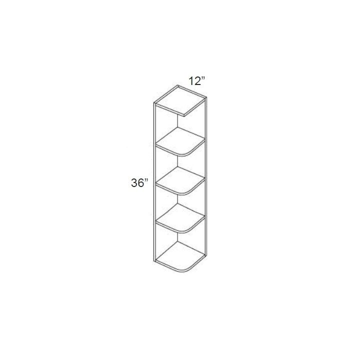 12x36 Open End Wall Cabinet