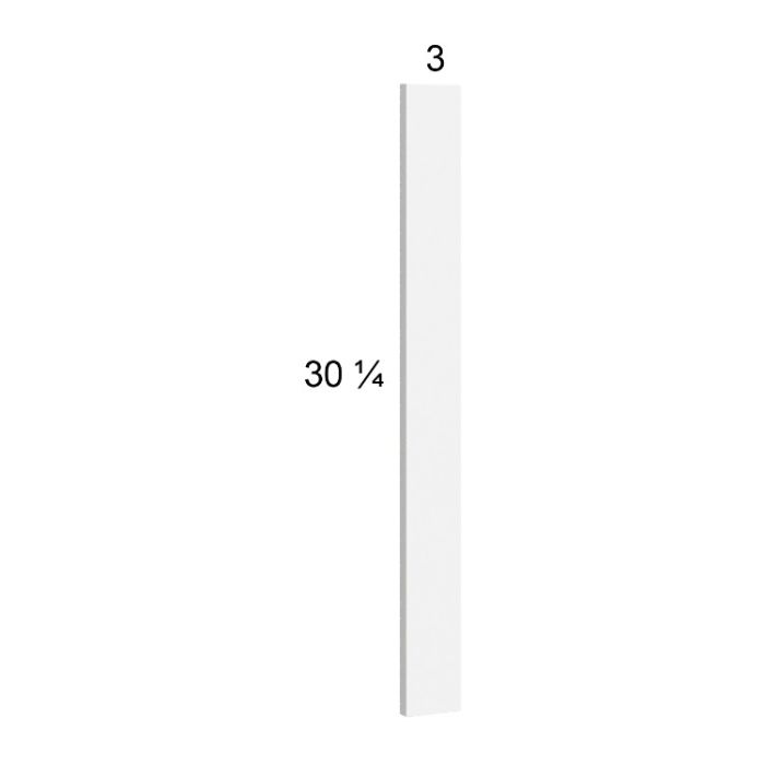 Euro Gloss White 2-7/8 x 30-1/4 Overlay Filler