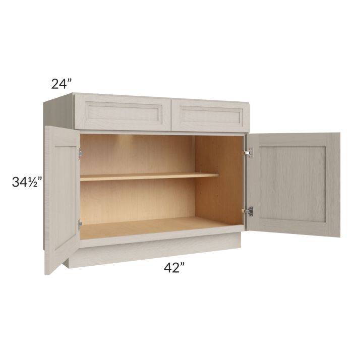 Catalina Mist 42" Base Cabinet