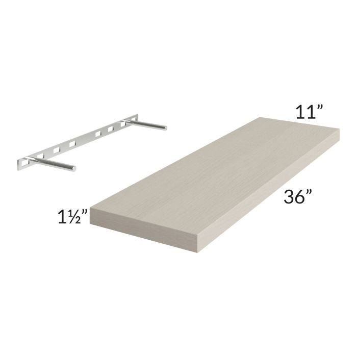 Catalina Mist 36" Floating Shelf