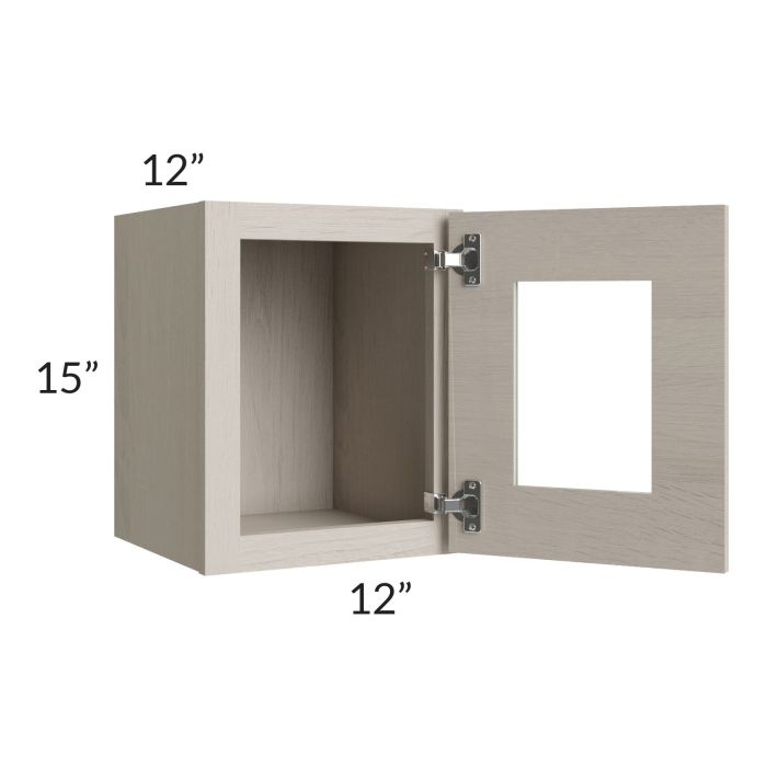 Catalina Mist 12x15 Decorative Wall Cabinet