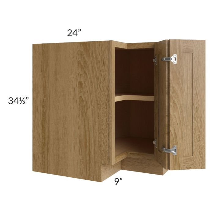 Catalina Toffee 33" Corner Base Cabinet