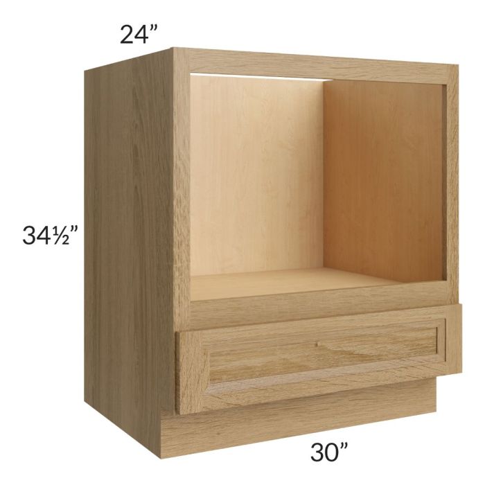 Catalina Toffee 30" Microwave Base Cabinet